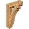 Ekena Millwork Merced Arts & Crafts Rough Sawn Bracket, Western Red Cedar, 6"W x 26"D x 34"H BKT06X26X34MRC03RWR - alternate 1